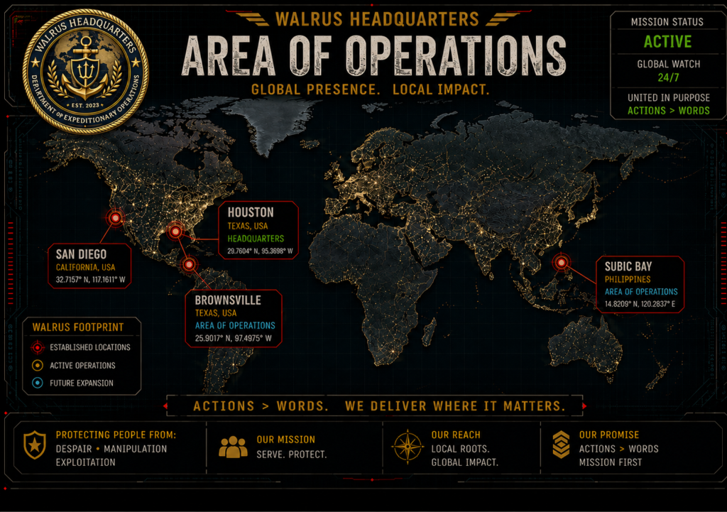 wh area of operations map